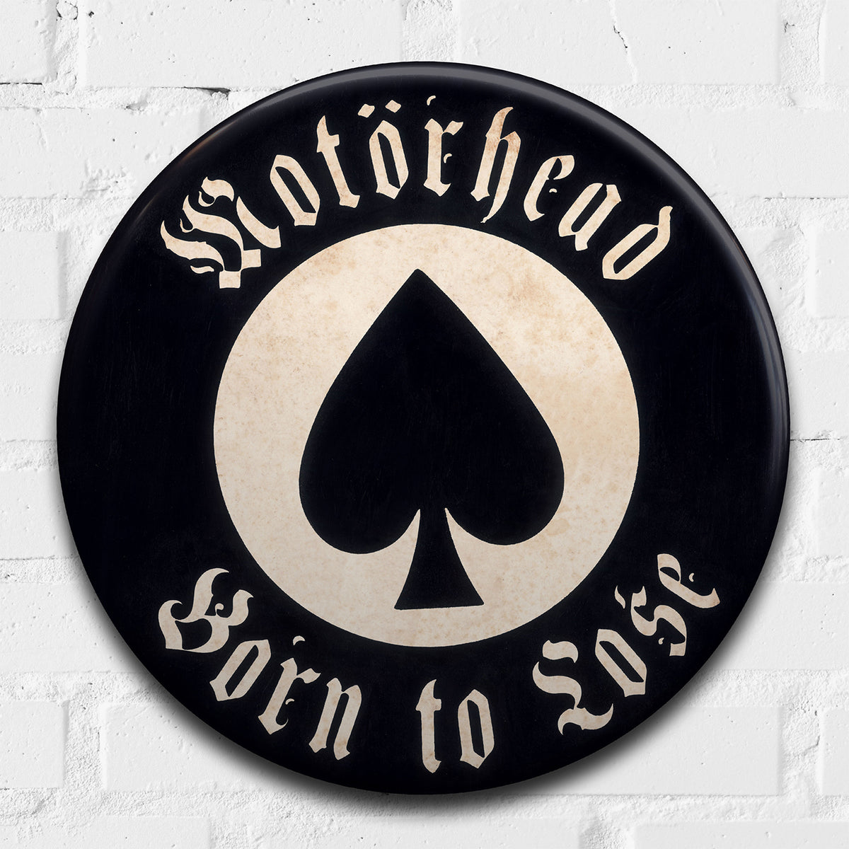 Motorhead: Born To Lose – Vintage 3D Pin Badge