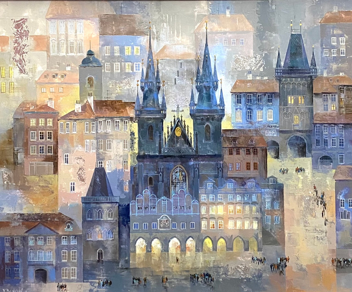 Early Evening, Prague by Veronika Benoni