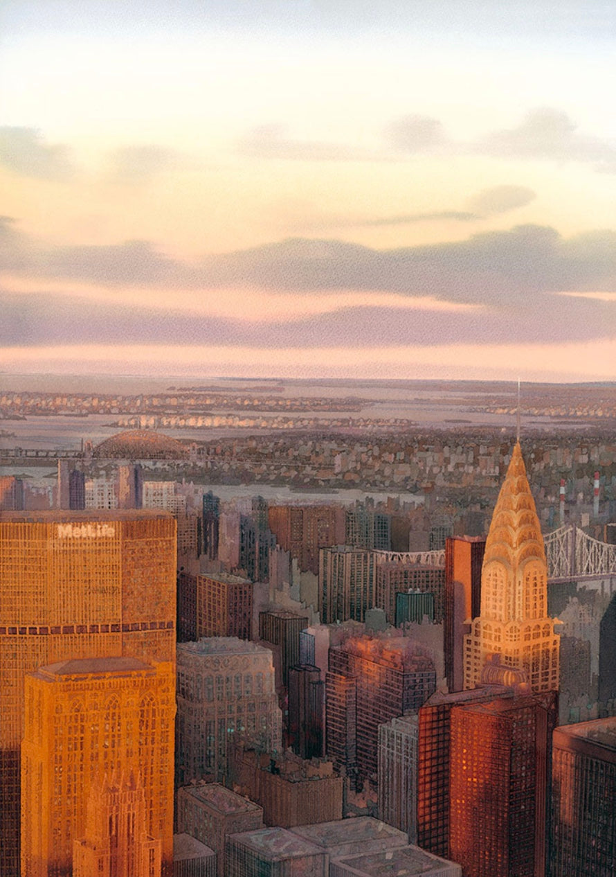 Distant Horizon, Manhattan by Janet Kenyon