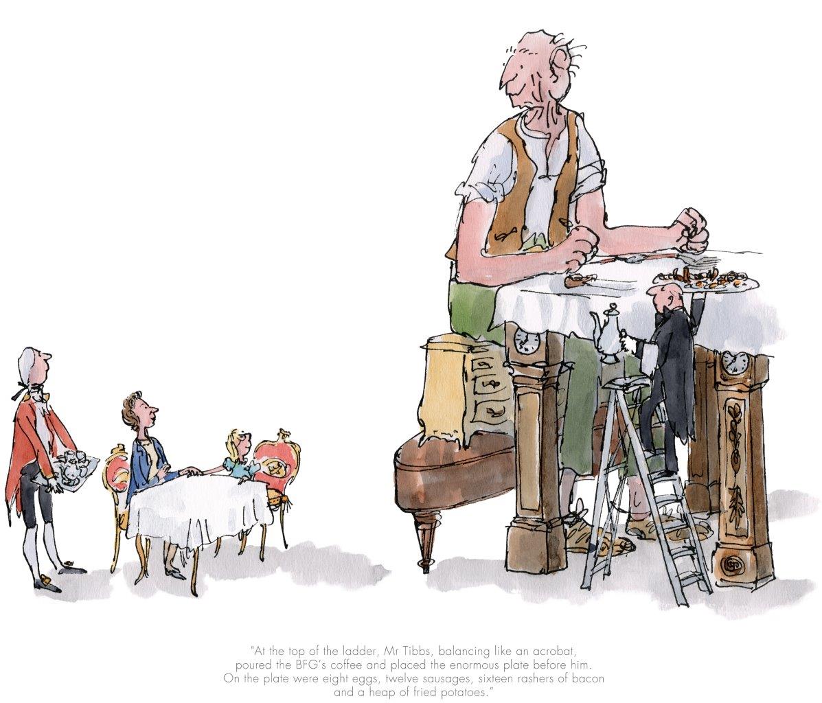 The BFG: Breakfast with the Queen