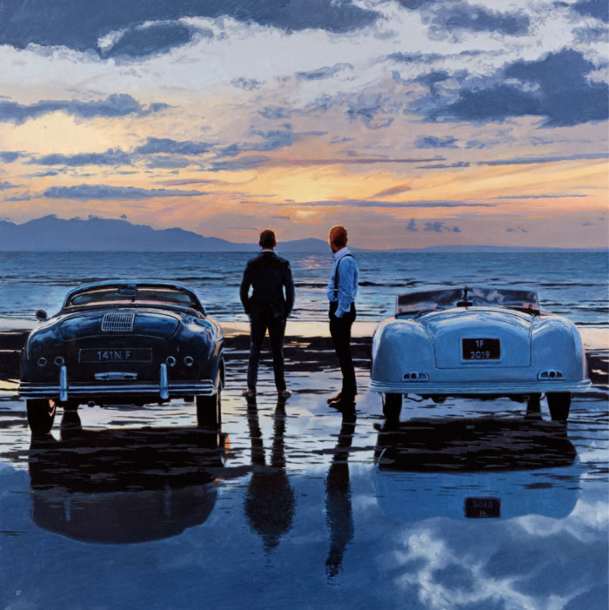 Early Morning Rendezvous by Iain Faulkner